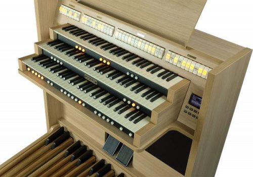 Viscount Chorum S80 – Dreimanualige digitale klassische Orgel mit ARTEM Sampling, 44 Registern, 4 Orchesterstimmen und 30-Tasten Pedalwerk