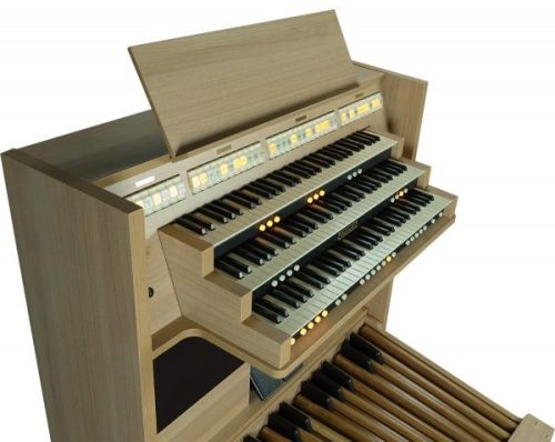 Viscount Chorum S80 – Dreimanualige digitale klassische Orgel mit ARTEM Sampling, 44 Registern, 4 Orchesterstimmen und 30-Tasten Pedalwerk