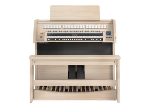 Viscount DOMUS 4 – Дву-мануален литургичен църковен орган с Physis Plus технология, 32 органови регистра, 3 оркестрови гласа, 3000 запаметявания, дървен капак и 4x150W усилване