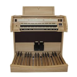   Viscount SONUS 45 – Дву-мануален дигитален църковен орган с Physis® моделиране, 34 регистра, 8 органни стила, клавиатури Tracker Action, RAR аудио система и опция за луксозен дървен корпус