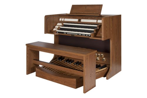 Viscount CLV8 digitale Orgel mit 3 Manualen, 50 Registern + 4 Orchester-Register, 32-Tasten-Pedalwerk, Physis®-Technologie und „Tracker Touch“ Klaviatur