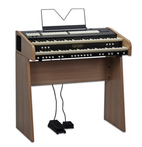 Viscount Cantorum Duo Plus – Tragbare digitale Orgel mit zwei Manualen, Physis Plus Technologie, 27 Registern, 3 Orchesterstimmen und Tracker Action Klaviaturen