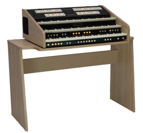 Viscount Cantorum Trio Plus – Преносим дигитален орган с три мануала, Physis Plus технология, 46 регистра, 4 оркестрови гласа и персонализирано акустично моделиране