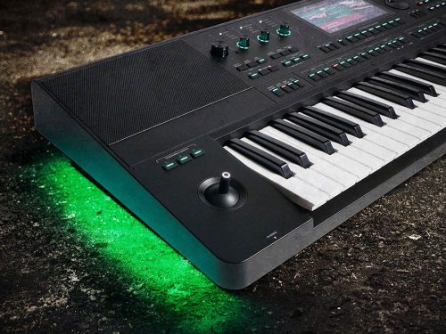 MEDELI AKX10 – Professional Digital Arranger with 256 Polyphony, 1100+ Voices, 7” Touchscreen, and Bluetooth MIDI