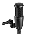 Microfon condensator cardioid Audio-Technica AT2020 – microfon de studio cu diafragmă mică și sunet clar