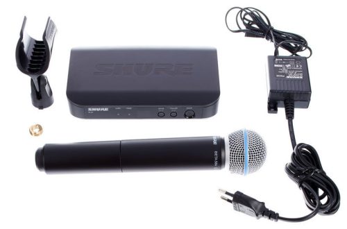 Shure BLX24/Beta58 – UHF vezeték nélküli rendszer Beta58 mikrofon kapszulával