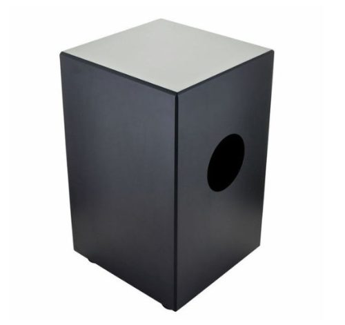 Millenium BlackBox Кахон – Кленово тяло, Плоча от подбрана върба, 2-струнов ефект, Нехлъзгащи се гумени крачета, Черен лак