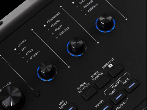 Medeli DANTE-ZEN - Oriental-Arabische Digitale Workstation – 61 anschlagdynamische Tasten, 7” Touchscreen, Orientalische Soundbank, 768 MB Sampler