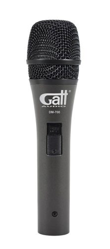 Gatt Audio DM-700 Dynamic Microphone – Professional Sound for Vocals & Instruments, Includes Cable