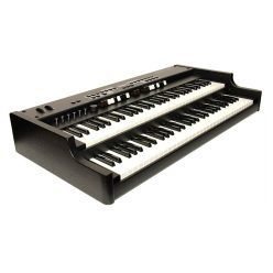   Crumar GSi DMC-122 MIDI-Controller mit zwei Manualen – 2 x 61 Waterfall-Tasten, 20 Zugriegel, 6 Potis, USB & 4x MIDI Out – voll programmierbar