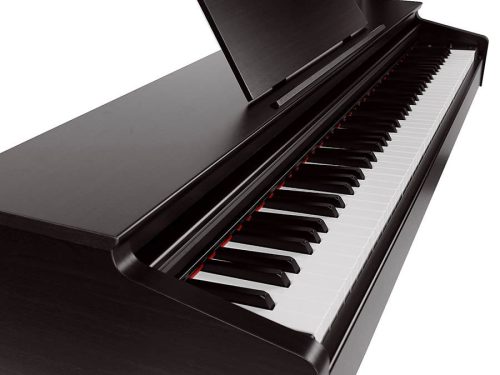 Medeli DP260RW Digitalpiano – 88-Tasten Hammer-Action, 128-stimmige Polyphonie, USB MIDI, integrierte Lautsprecher, Rosenholz-Finish