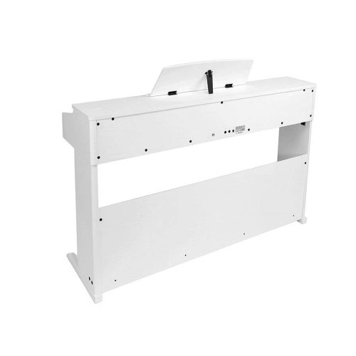 Medeli DP260WH Digitális Zongora – 88 Kalapácsmechanikás Billentyű, 128-Hang Polifónia, USB MIDI, Beépített Hangszórók, Fehér