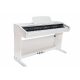 Medeli DP330/WH – Digitalpiano, 88 Tasten mit Hammermechanik, 500 Klänge, Weiß