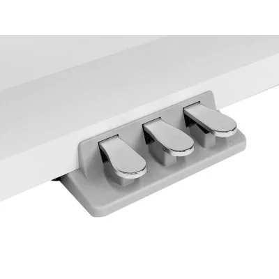 Medeli DP330/WH – Digitális otthoni zongora, 88 kalapácsmechanikás billentyű, 500 hangszín, fehér