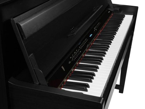 Medeli DP650KBK Forte Series 88-Tasten Graded Hammer Action Digitalpiano, Dreifachsensor (K8), 2x40W Lautsprecher, Schwarz Satin