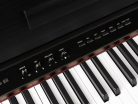 Medeli DP650KBK Forte Series 88-Tasten Graded Hammer Action Digitalpiano, Dreifachsensor (K8), 2x40W Lautsprecher, Schwarz Satin