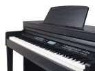 Medeli DP740KBK Forte Series 88-Tasten Graded Hammer Action Digitalpiano, Dreifachsensor, 2x65W Lautsprecher, Schwarz