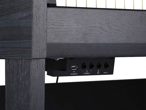 Medeli DP740KBK Forte Series 88-Tasten Graded Hammer Action Digitalpiano, Dreifachsensor, 2x65W Lautsprecher, Schwarz