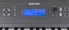 Boston DSP488BK Digitalpiano für Bühne – 88 Tasten mit Hammermechanik, 137 Klänge, LCD-Display, 2x10W – Schwarz
