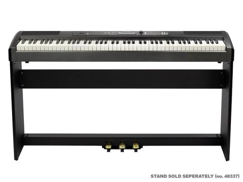 Boston DSP488BK pian digital de scenă – 88 clape cu mecanism hammer action, 137 voci, afișaj LCD, 2x10W – negru