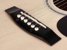 Nashville GSD-60-CENT Chitară Acustică Dreadnought, Chei de Acordaj Turnate, Cutaway, EQ Activ, Natural