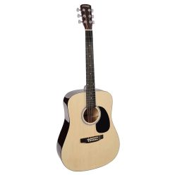   Nashville GSD-60-NT Акустична Китара Dreadnought | Естествен Финиш, Мощен Звук & Die-Cast Механизми