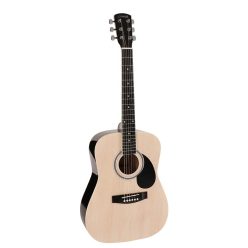   Nashville GSD-6034-NT Chitară Dreadnought 3/4 cu Chei turnate, Natur