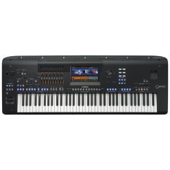   Yamaha Genos 2 76-key Arranger Workstation – 1990 voices, 800 styles, 9" touchscreen, aftertouch keyboard, audio/MIDI recording
