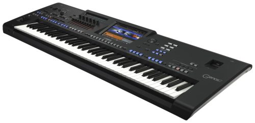 Yamaha Genos 2 stație de lucru aranjor cu 76 clape – 1990 sunete, 800 stiluri, aftertouch, touchscreen, înregistrare audio/MIDI
