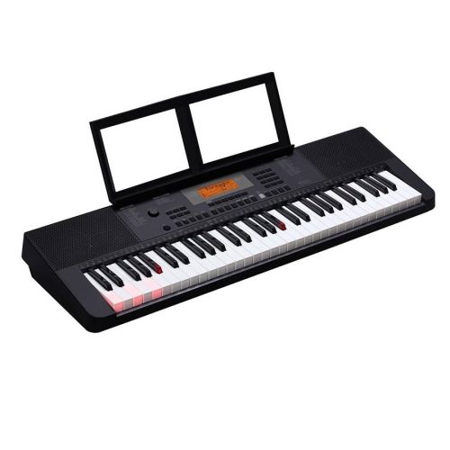 Medeli IK200 Beleuchtetes Keyboard mit 61 Anschlagdynamischen Tasten, 585 Klangfarben, 202 Styles, 157 Songs – Lichtführung und Lernsystem für Einfaches Lernen