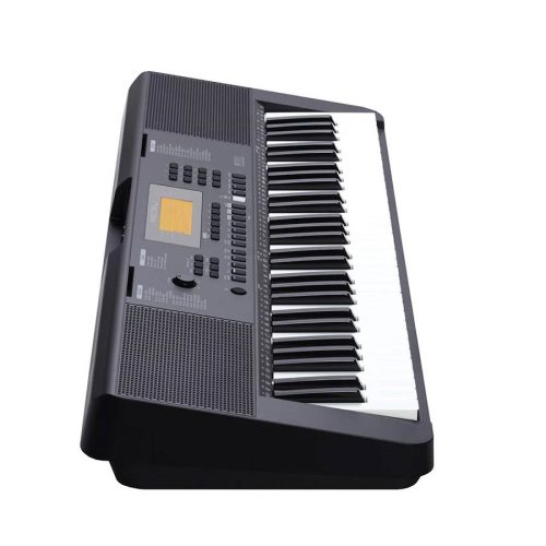 Medeli IK200 Beleuchtetes Keyboard mit 61 Anschlagdynamischen Tasten, 585 Klangfarben, 202 Styles, 157 Songs – Lichtführung und Lernsystem für Einfaches Lernen