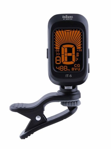 Boston IT-5 tuner cromatic cu clemă și afișaj multicolor, baterie inclusă