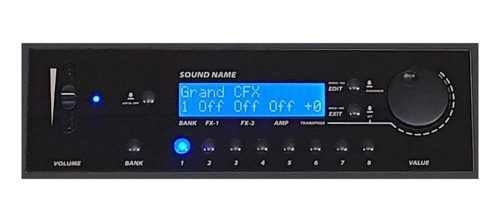 Crumar Parsifal pian digital de scenă – 88 clape hammer action, 34 sunete premium, modelare fizică și sampler, cu pedală sustain