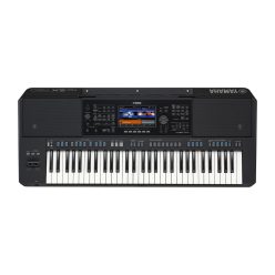  Yamaha PSR-SX720 – Arranger Keyboard with 61 Touch-Sensitive Keys, AWM Sound Engine, 7" Touchscreen, Advanced Effects, Preset Styles, Included Pedal