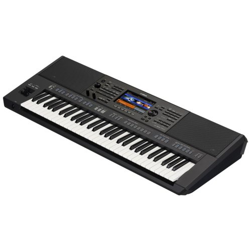 Yamaha PSR-SX720 – Arranger-Keyboard mit 61 anschlagdynamischen Tasten, AWM-Sound-Engine, 7-Zoll-Touchscreen, vielfältigen Effekten und Pedal inklusive