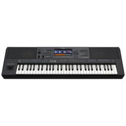   Yamaha PSR-SX920 – Arranger Keyboard with 61 Touch-Sensitive Keys, AWM and AEM Sound Engines, 7" Touchscreen, Extensive Effects, Preset Styles, Included Sustain Pedal