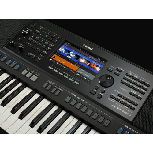 Yamaha PSR-SX920 – Arranger mit 61 anschlagdynamischen Tasten für ausdrucksstarke Dynamik und emotionale Tiefe in Ihren Performances
