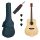 SX SD104 Basic1, Akusztikus gitár szett, Természetes, Matt, Dreadnought