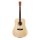 SX SD104G Akusztikus Gitár, természetes, fényes felület