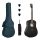 SX SD104GBK Basic1, Set Chitară Acustică, Negru, Finisaj Lucios, Dreadnought