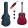 SX SD104RDS Basic1, Set chitară acustică, Roșu sunburst mat, Dreadnought