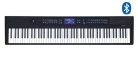 Medeli SP-A500BK Digitalpiano – 88 Tasten mit Hammermechanik (GAC), Styles, Bluetooth, 2 x 20W – Performer Series – schwarz