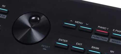 Medeli SP-A500BK pian digital compact de scenă – 88 clape hammer action (GAC), cu stiluri, Bluetooth, 2 x 20W – Performer Series – negru