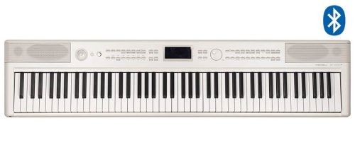 Medeli SP-A500WH Digitalpiano – 88 Tasten mit Hammermechanik (GAC), Styles, Bluetooth, 2 x 20W – Performer Series – weiß