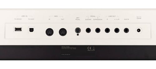 Medeli SP-A500WH pian digital compact de scenă – 88 clape hammer action (GAC), cu stiluri, Bluetooth, 2 x 20W – Performer Series – alb