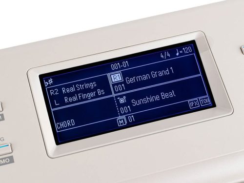 Medeli SP-A500WH pian digital compact de scenă – 88 clape hammer action (GAC), cu stiluri, Bluetooth, 2 x 20W – Performer Series – alb