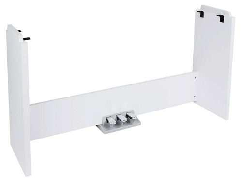 ST450/WH Medeli Performer Series Holzständer mit 3 Pedalen für SP-C120/SP-A500 – Weiß