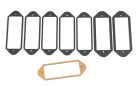 25304-13020  Lollar  shim pack for Dogear P-90 pickups, 8 pcs, six most commonly used heights, two oversized for HB rout