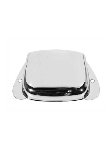 0010108000 Fender Genuine Replacement Part bridge cover vintage Precision Bass, chrome