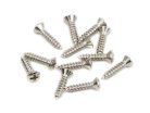 0015578049 Fender Genuine Replacement Part pickguard screws 12pcs, nickel